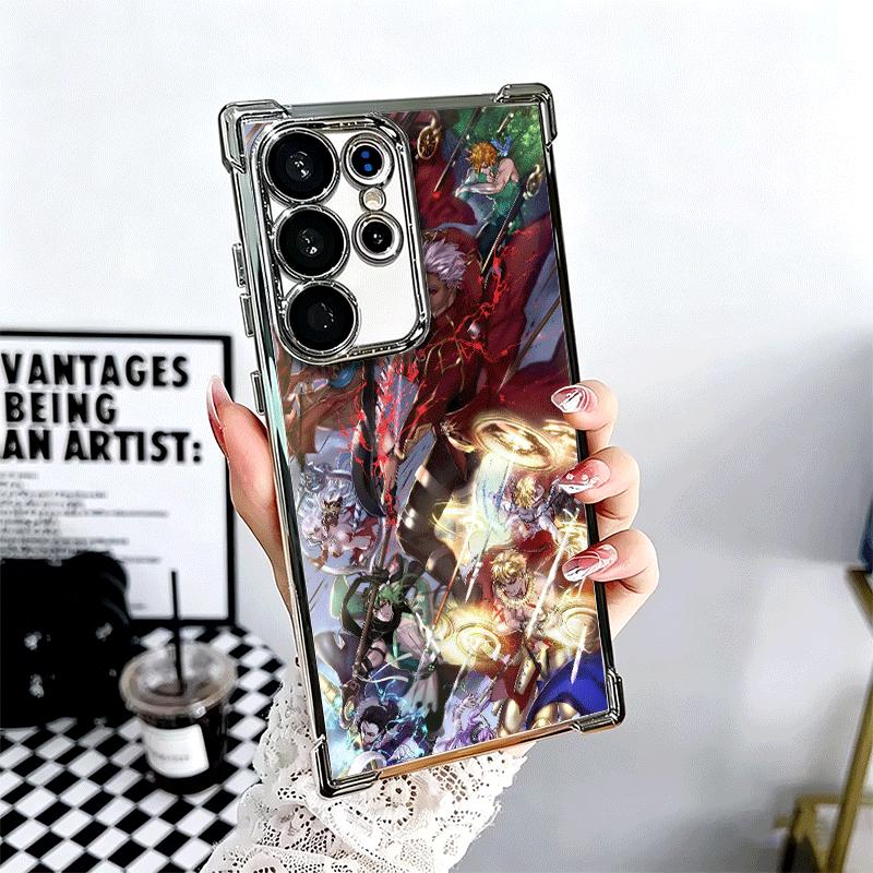 Fate Zero Stay Night Archer Plating Phone Case For Samsung Galaxy S24 S25 FE S26 Edge S23 Ultra S22 S21 Plus S20 Anti-Fall Airab