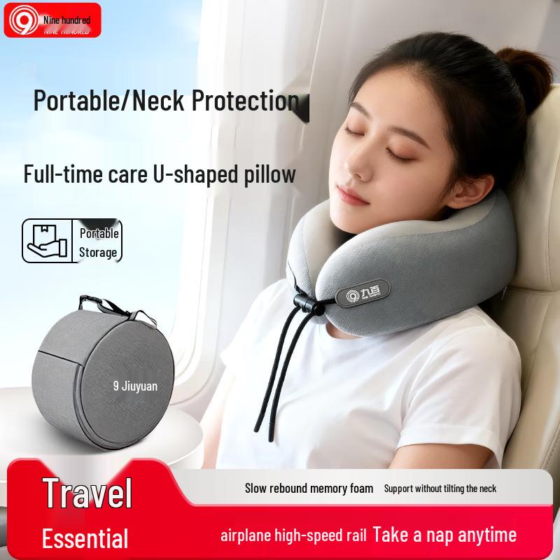 Memory Foam U-Shaped Travel Neck Pillow