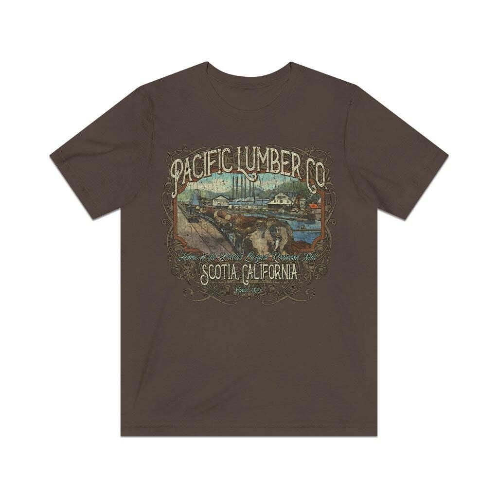 Pacific Lumber Company 1863 Vintage Men s T shirt S