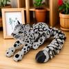 Simulation Snow Leopard Model Lifelike Movable Joints Animal Model  Desk Decor