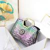 Super Women'S Bag Special-Shaped Metal Arm Handbag High Texture Women'S Bag Ladies Handbag