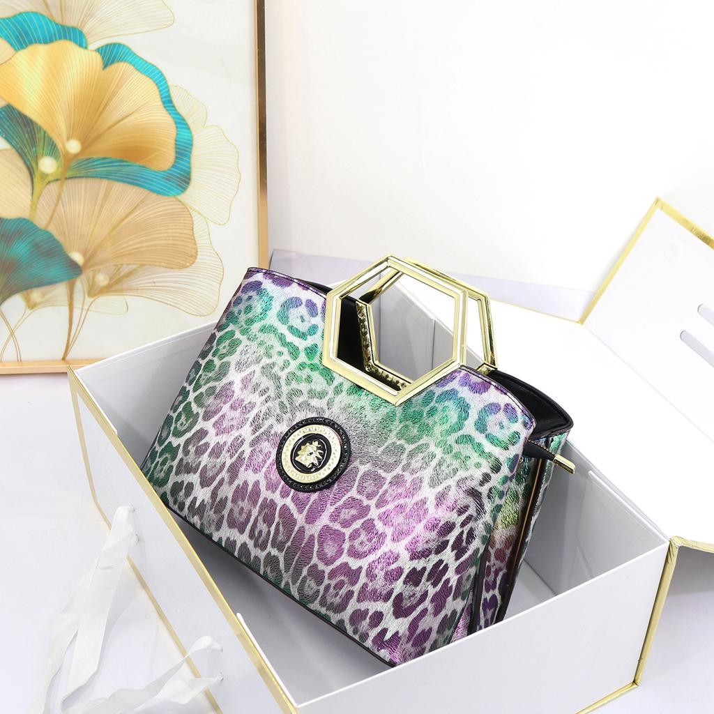Super Women'S Bag Special-Shaped Metal Arm Handbag High Texture Women'S Bag Ladies Handbag