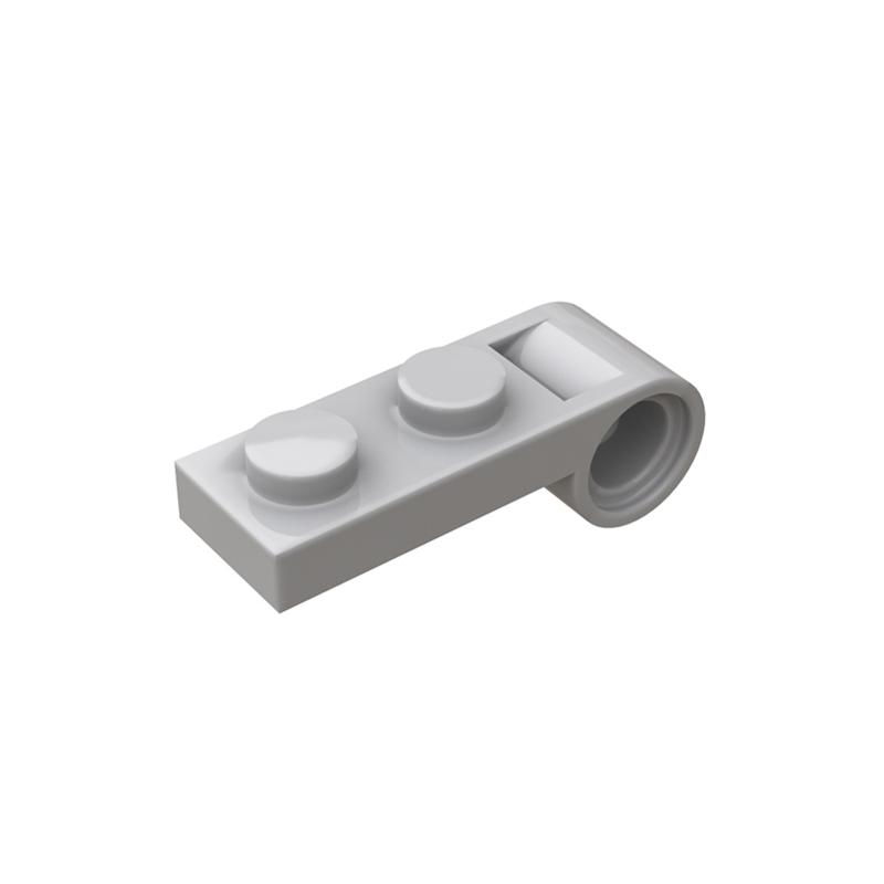 20PCS PLATE 1X2, W/ 4.85 HOLE, NO. 1 Compatible 3172 Plates Modified Self-Locking Bricks Building Blocks Toys Accessories