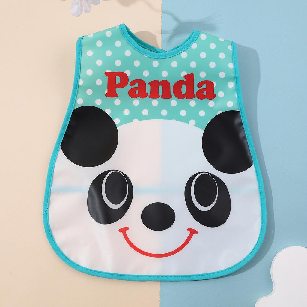 Cartoon Baby Bibs Waterproof Newborn Bandanas Feeding Baby Burp Cloths Girls Boys Saliva Towel Print Apron