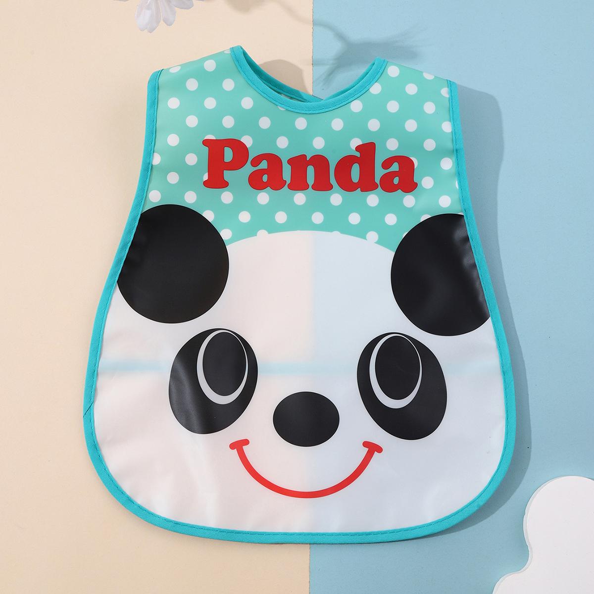 Cartoon Baby Bibs Waterproof Newborn Bandanas Feeding Baby Burp Cloths Girls Boys Saliva Towel Print Apron
