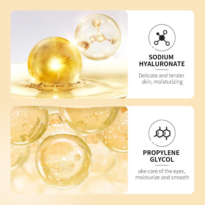 Sérum de Massage pour les yeux, perles roulantes au rétinol, éclaircit les poches et les yeux noirs, soin des yeux