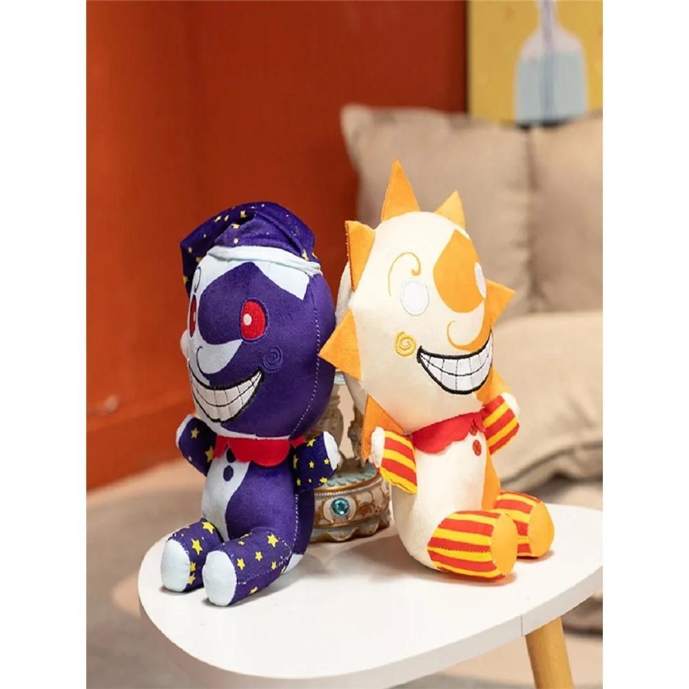 New Sundrop Plush Toys Security Breach Sunrise Sundrop FNAF BOSS Sun Moon Joker Plush Toy Game Dolls Gift