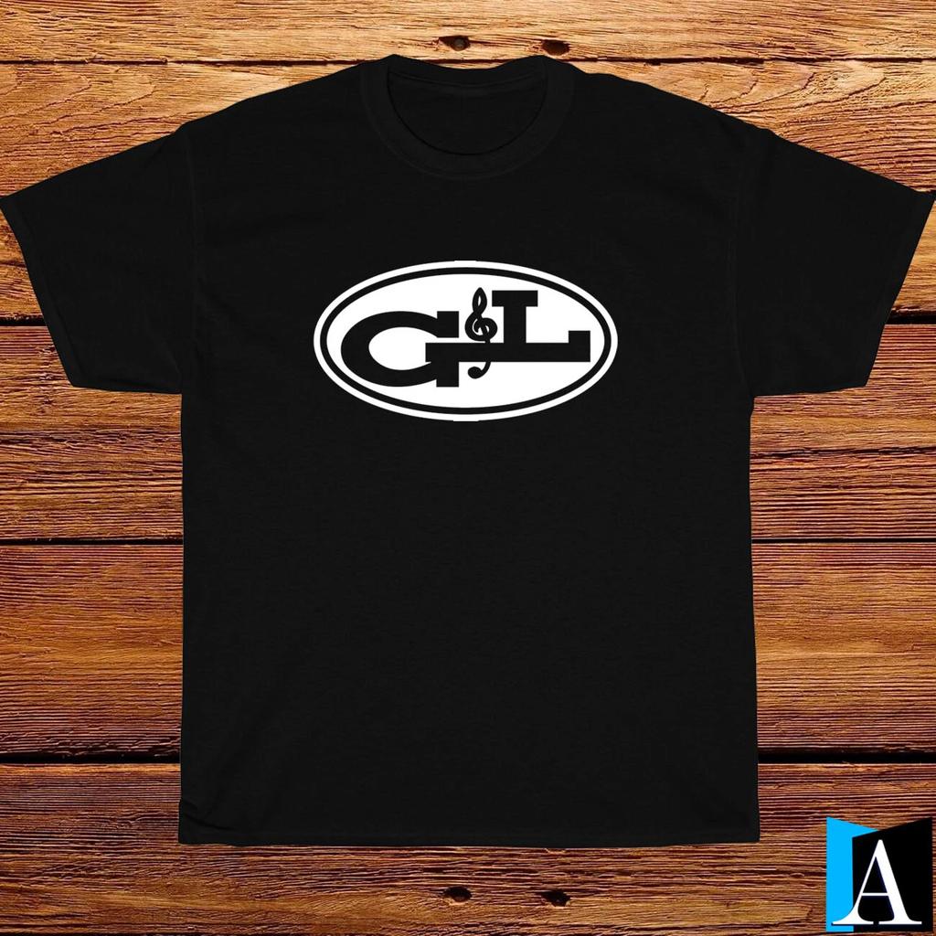 Nuova Maglietta G&L Guitars Logo Musicale T-Shirt Nero/ Bianco/ Grigio/ Blu Navy Taglia S-5XL