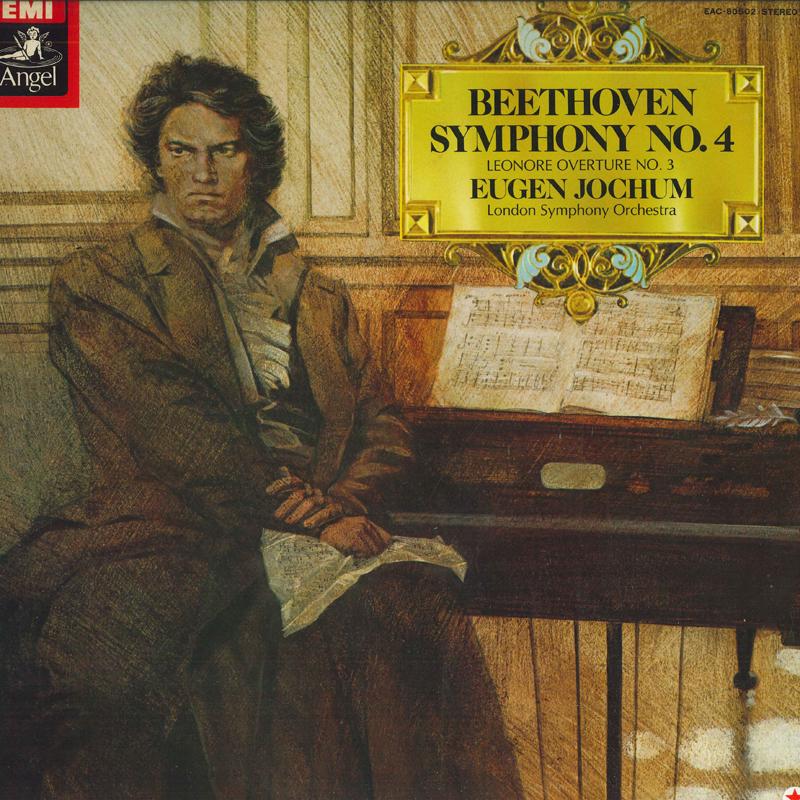 

LP Record EUGEN JOCHUM - Beethoven: Symphony No. 4 / Leonore EAC80502 ANGEL - Japan Obi Classical Used