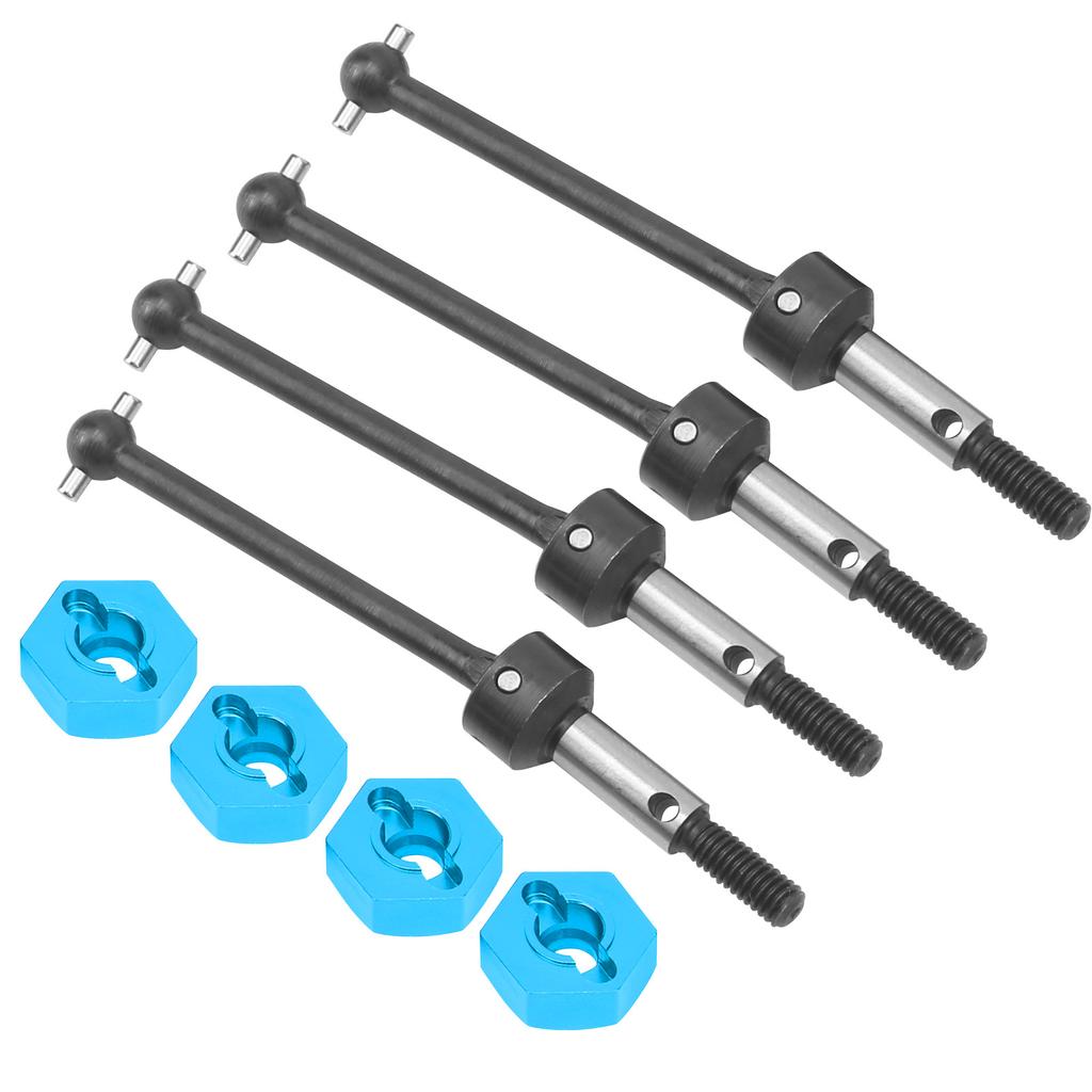 CVD Metal Drive Shaft Transmission Axle with Adapter for Sakura D3 XIS S TB03 TB03D TB03RBlue