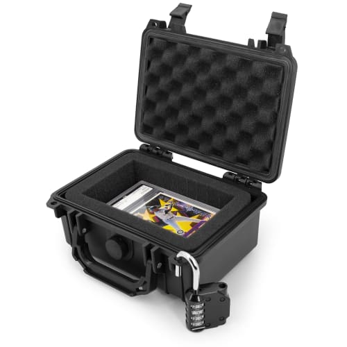 

CASEMATIX Graded Card Carry Case, Storage Box, Trading Card Case for BGS, 13 FGS, or 11 GMA PSA Grade Sports Cards, Slabs, and Graded Cards - Airtight