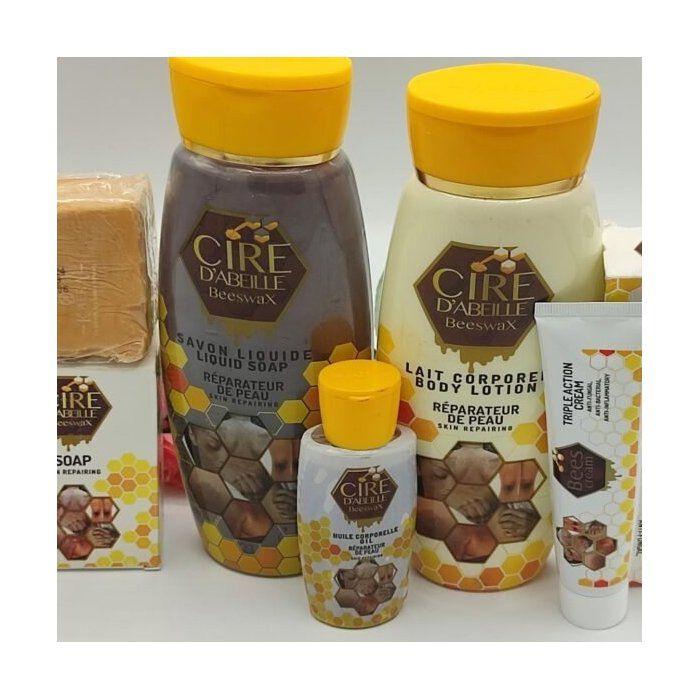 Gamme Cire d'Abeille - Gel Douche, Lait, Crème, Savon, Huile