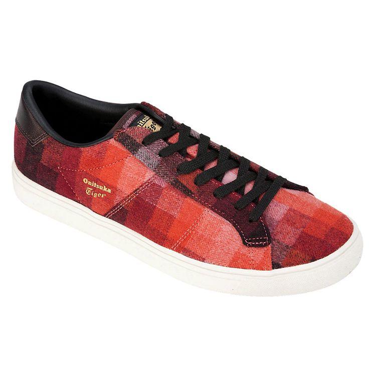 Onitsuka Tiger Unisex Lawnship 2.0 Classic Red Plaid 1183A520-600
