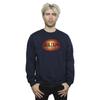 DC Comics Mens Shazam Fury Of The Gods 3D Logo Flare Sweatshirt