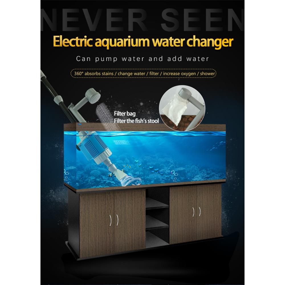 Электрический насос для замены воды в аквариуме — фото 8