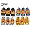Tabletop Lantern for Party Halloween Pumpkin Lantern Flickering LED Lamp Vintage Handheld Realistic Holiday Home Decor Oil Lamp Indoor Outdoor
