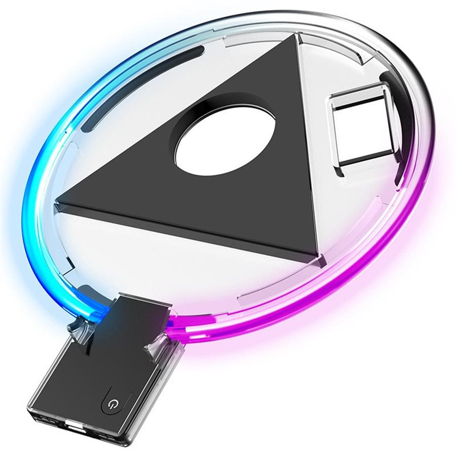 

Luminous base cool gradient colorful RGB charging base tray support For Playstation 5