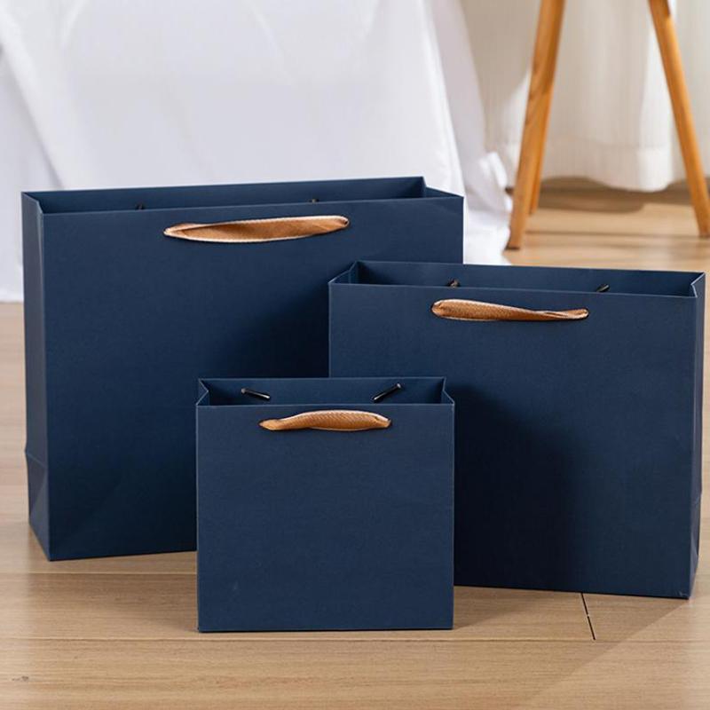 2Pcs Elegant Gift Bags For Weddings Birthdays Baptisms Jewelry Candy Packaging And Shopping Small Paper Handbags