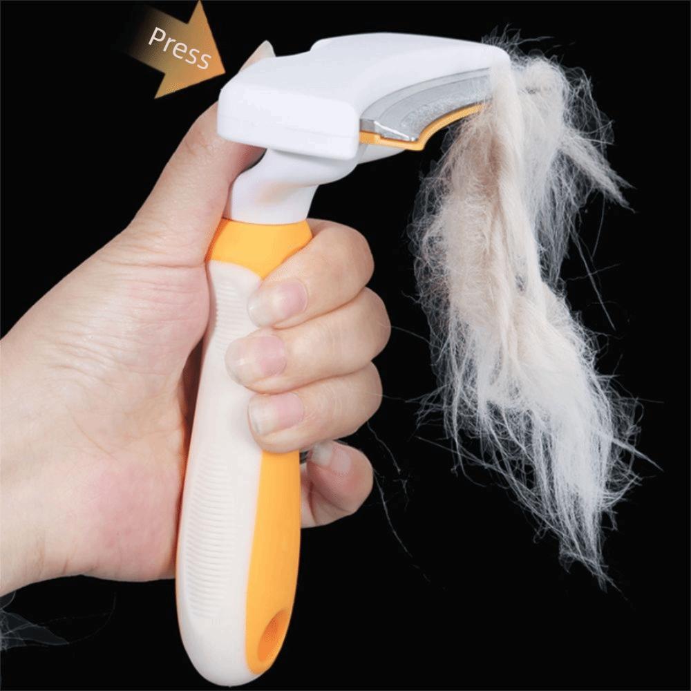 Curved Design Cat Comb Deshedding Pet Thinning Comb Grooming Tool Dog Brush  Pet Supplies