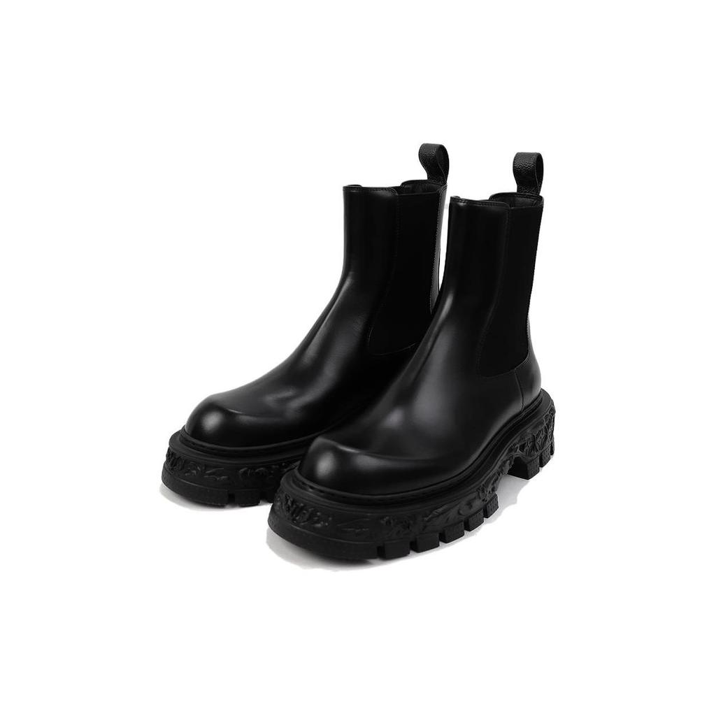 Louis Vuitton Lv Baroque Chelsea Boots 'Black' 1AAHB9