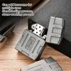 New Popular Titanium Alloy Lighter Convenient Flip Cover Cigarette Lighter Durable Men's Gift Cigarette Accessories