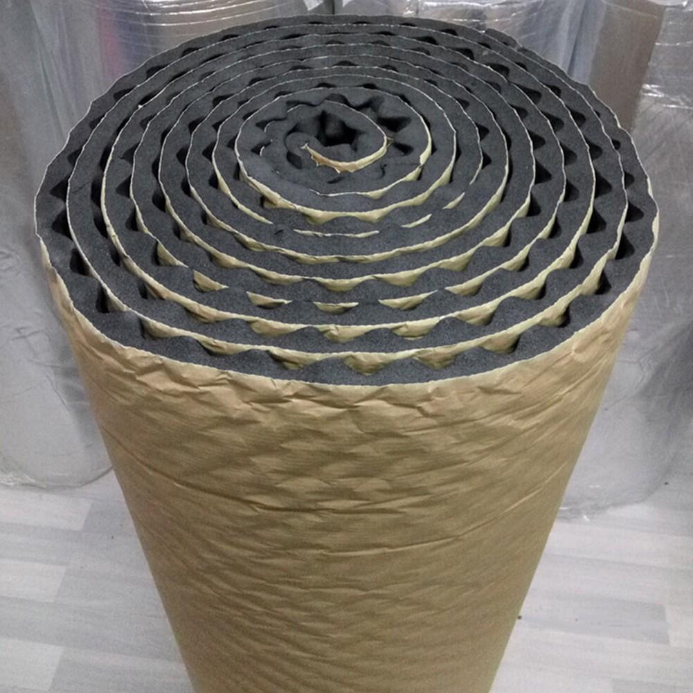 1pcs Vehicle Sound Deadener Mat 2cm Sound Deadener Noise Insulation Acoustic Dampening Foam Subwoofer Mat Auto Floor Accessories Heat Shields 2