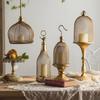 BEPAN Retro European Candlestick Iron Art Golden Homestay Light Luxury Candlestick Terrace Restaurant Romantic Decoration Ornament