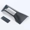 For GWM Tank 300 2024 2024 LHD Driver Side Dashboard Water Cup Holder Frame Cover Trim Interior Accessories Carbon Black Decor