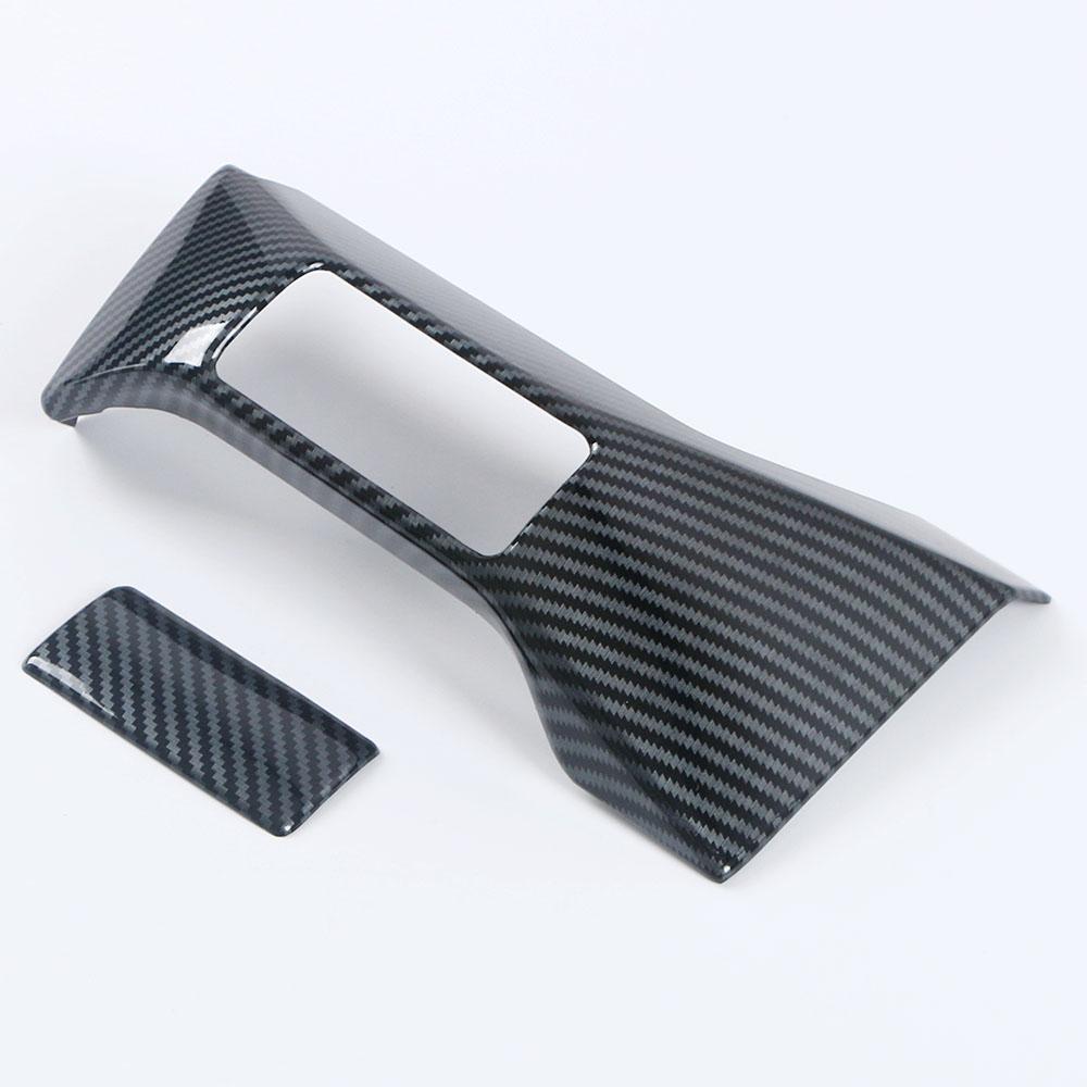 For GWM Tank 300 2024 2024 LHD Driver Side Dashboard Water Cup Holder Frame Cover Trim Interior Accessories Carbon Black Decor