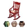 Decorative Rocking Chair Model Simulation Furniture Children’s Hobby Collection