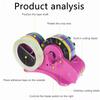 Semi-Automatic Tape Dispenser Multi-Roll Cutting Reusable Thermal Tape Dispenser With Compartment For Thermal Transfer Tape