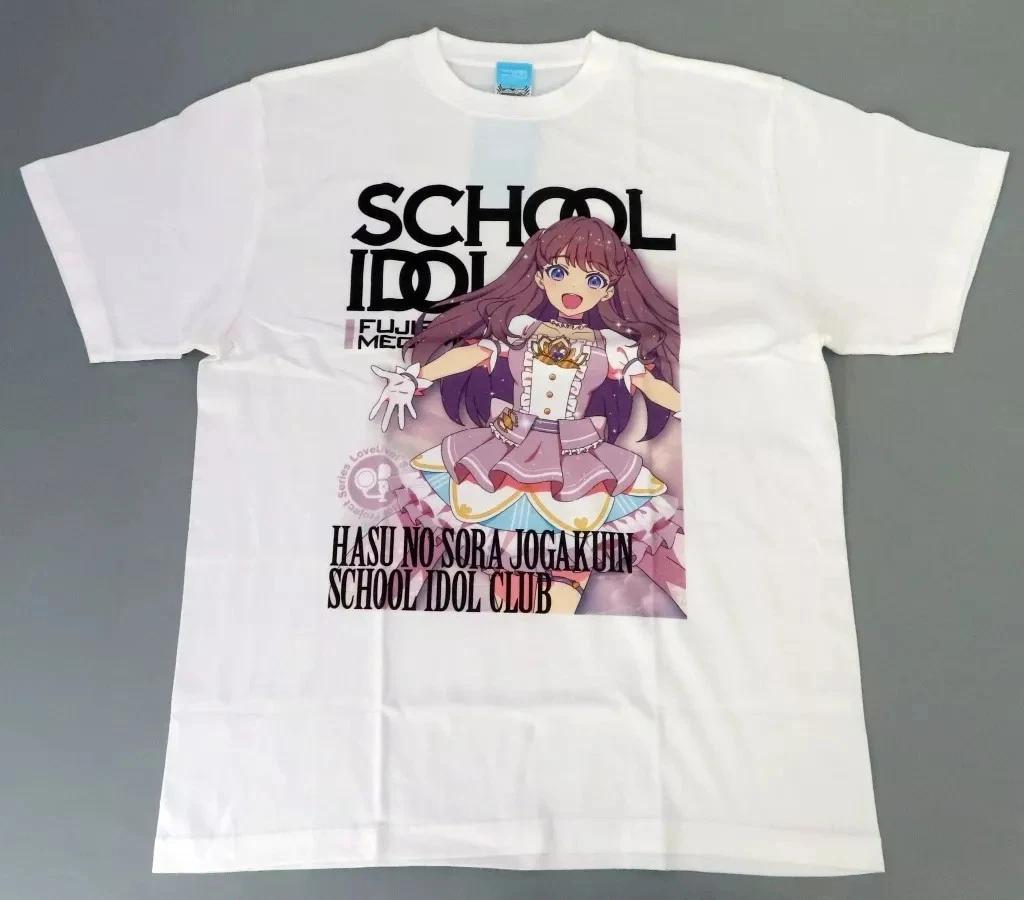 Cospa Love Live Fujishima Megumi Full Color T T-Shirt White XL Official Game XL