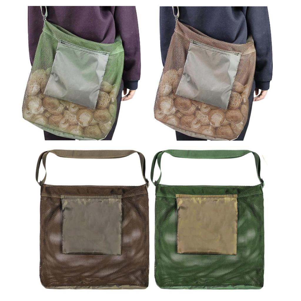 Mushroom Foraging Bag Large Capacity for Farmers Sporting Outdoor Activities