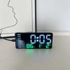 Dual Alarm Electronic Clock Large Screen Date Week Display Timer Desktop Clock  Living Room