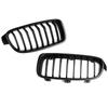 For BMW 3 Series F30 F31 F35 F80 2012-2018 Single Line Style Grille Front Kidney Mesh Bumper Grill ABS Car Replacement