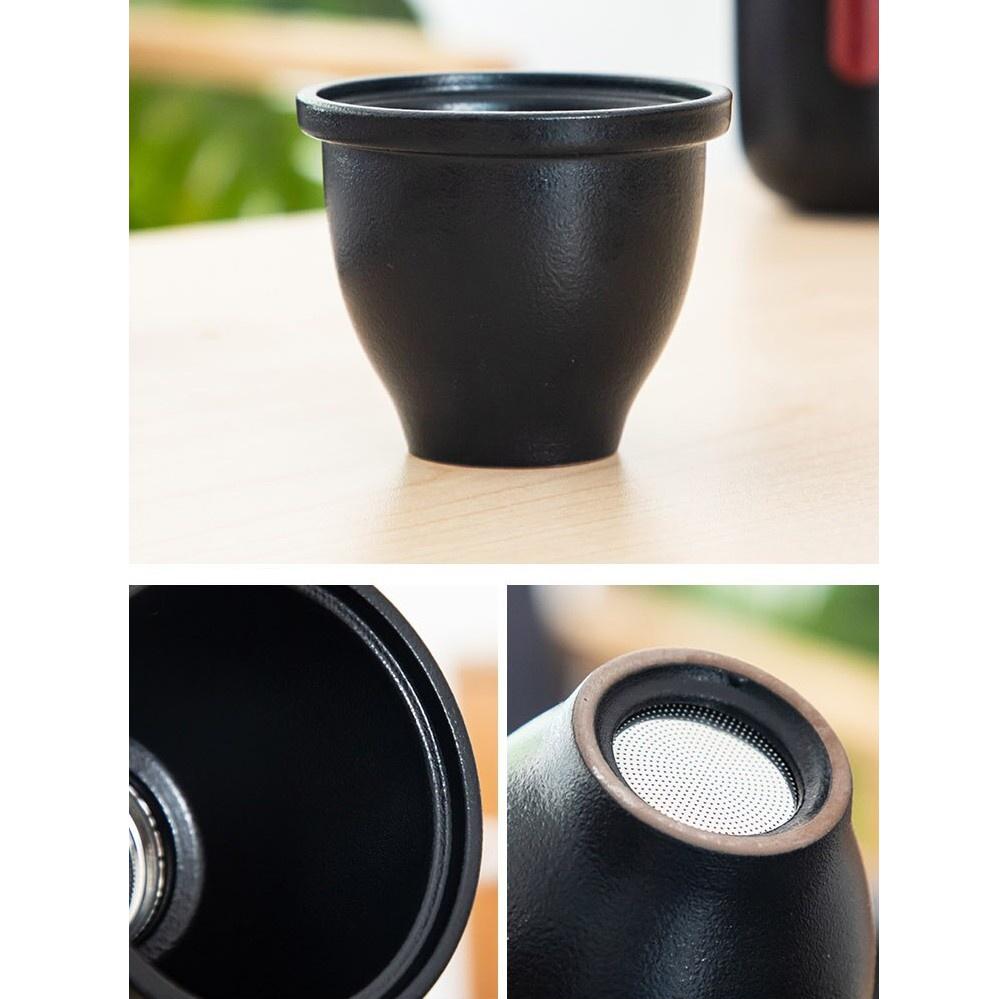 Portable Tea Set Small Bag Ceramic Quick Tea Cup One Pot Four Cups Tea Brewing Pot