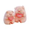 Pink Heart Hug Pig Plush Toys Cute Stuffed Animal Dolls Kids Birthday Gifts
