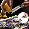 8-Piece Stainless Steel Kitchen Grater Set with Non-Slip Handle, Multi-Function for Vegetables, Cheese, Lemon Zester and Shredder