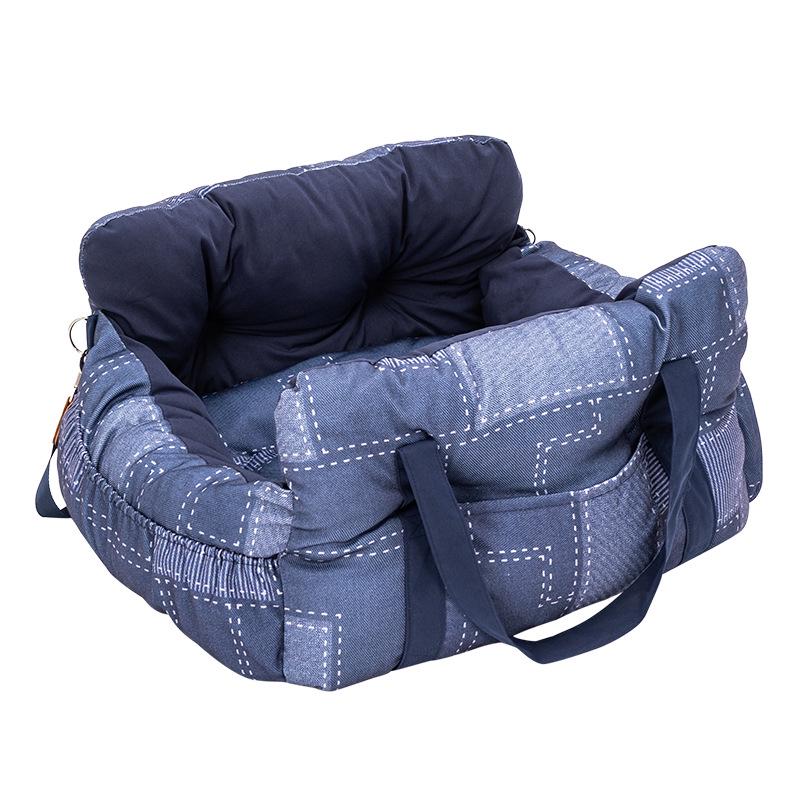 Portable Pet Carrier & Safety Seat for Small Dogs and Cats