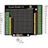 KEYESTUDIO Proto Screw Shield for Arduino R3, Proto Shield Terminal Prototype Expansion Board for Arduino Un0 R3