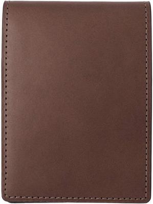 Slip-On Rio RHODIA Memo Cover #11 Chocolate (A-IOL-2807) Italian Leather A7 Size Simple Gift