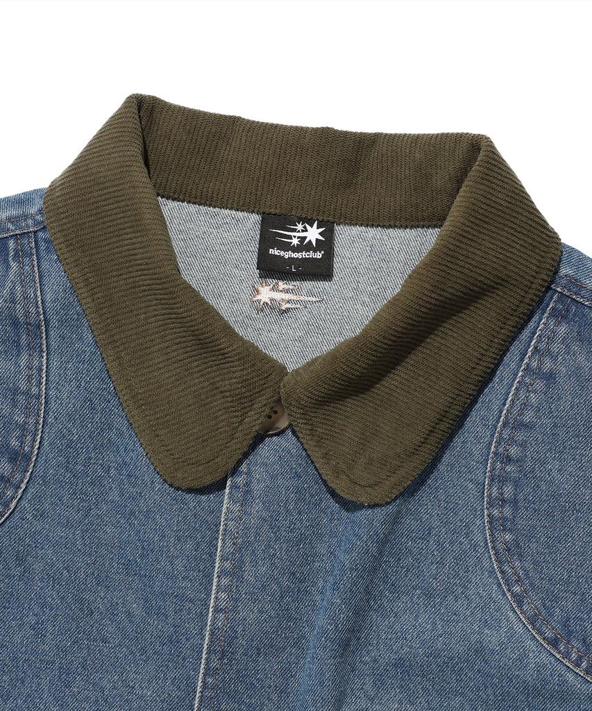 Niceghostclub Denim Work Car Coat_Blue(Ng2Fsuc800A)