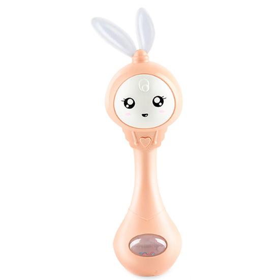 With Baby Light Hand Rabbit Bell Toy Music Shaking Gift