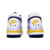 Nike Flight Legacy Cushioning Slip Resistant Abrasion Resistant High Top Basketball Shoes Men's Purple Yellow BQ4212-102(Team818-)