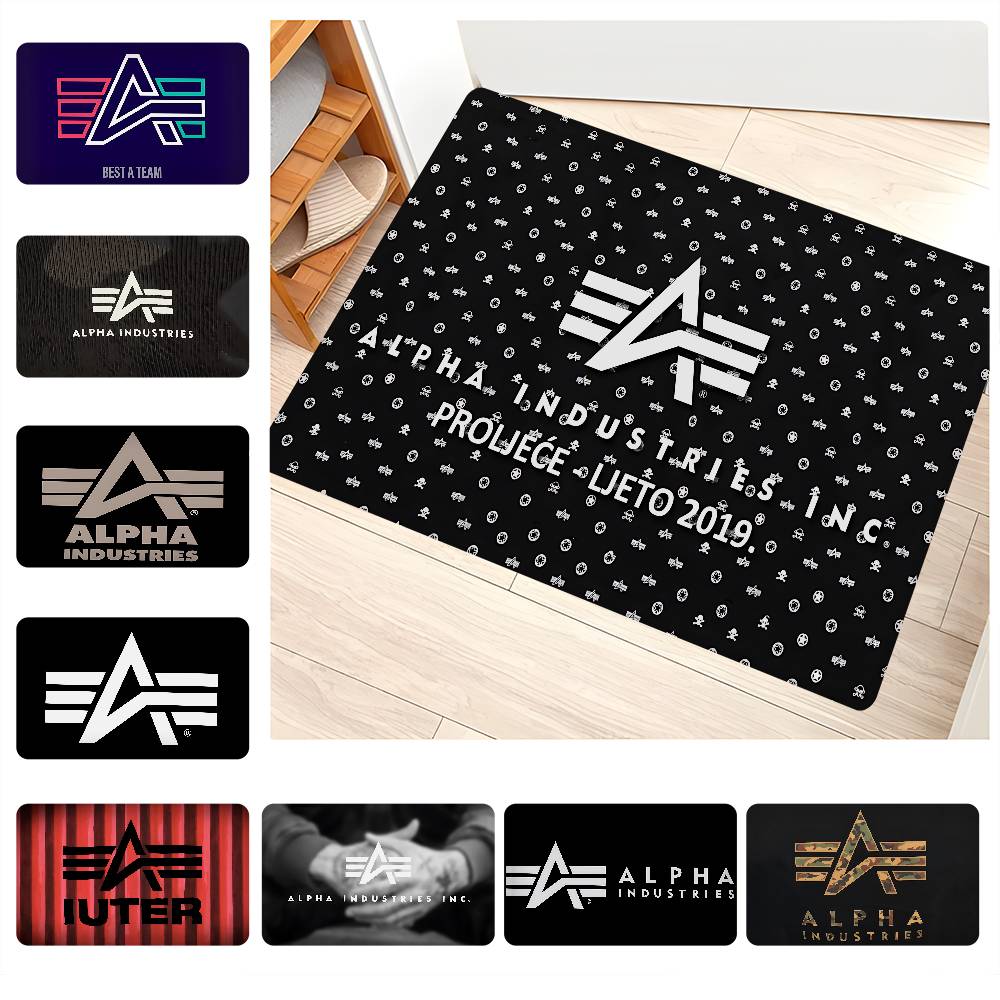 Alpha La Industries Bathroom Mat Kids Room Bedroom Decoration Balcony Anti-Slip Doormat Living Room Welcome Rug