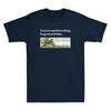 Toad Sat And Did Nothing Frog Sat With Him Funny Saying Vintage Unisexs Tshirt