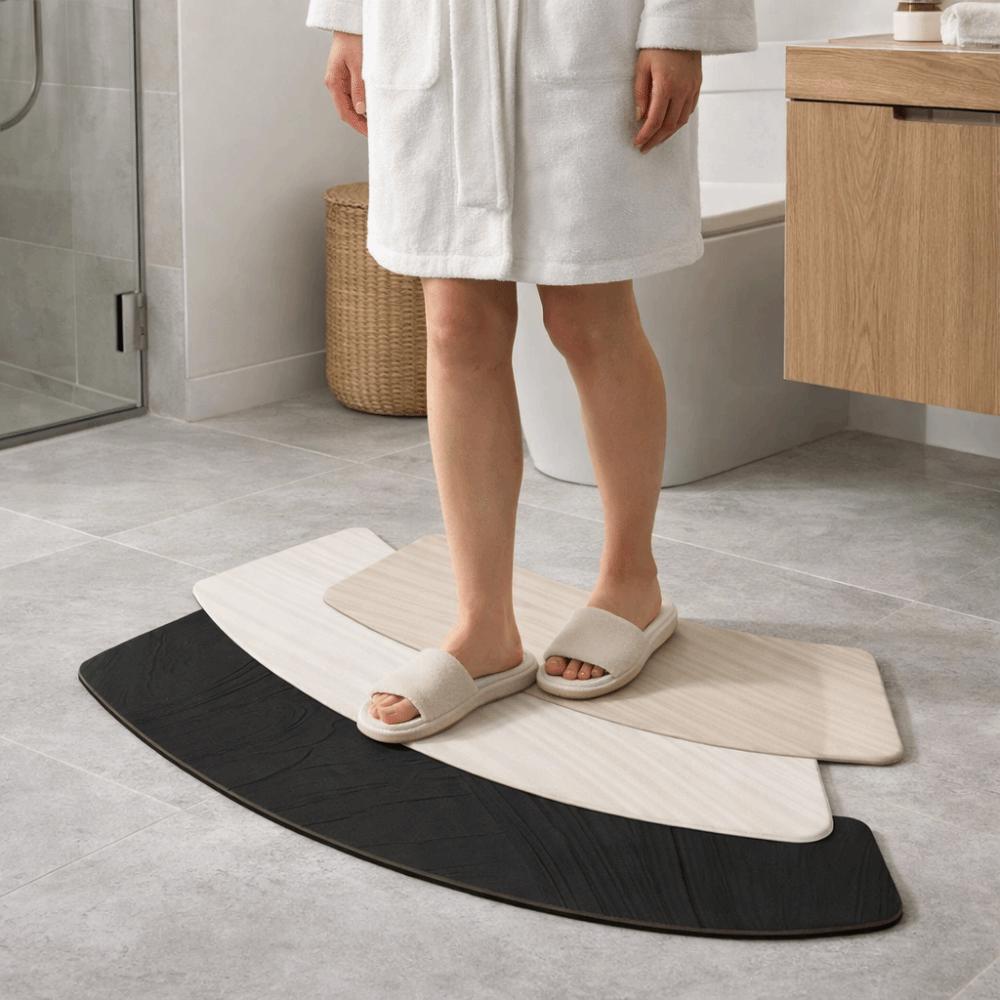 Water-Absorbing Painting Pigments Bath Mat Non-slip Kitchen Mat Creative Floor Mat  Hotel