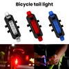 Universal LED Bike Tail Light Simple Installation Waterproof USB Rechargeable Super Bright Bicycle Rear Cycling