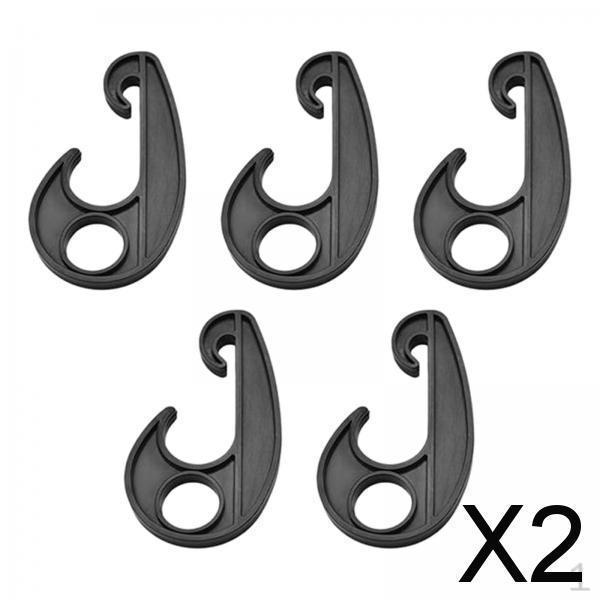 

2x 5x Эластичные крючки для веревки Аксессуары для чехла автомобиля Фитинги Крючок для конца шнура для палатки для кемпинга на открытом воздухе