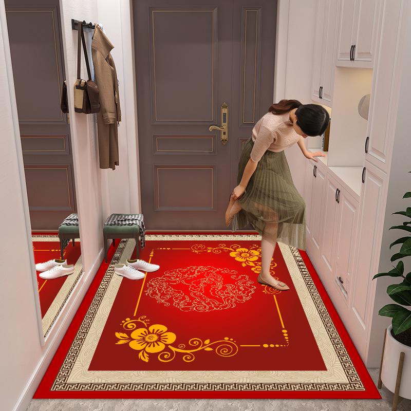 Entrance Door Mat Large Entrance Mat Dirt Resistant Door Mat Household Carpet Entrance Mat Foyer Outdoor